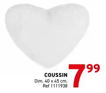Trafic Coussin offre