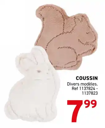 Trafic Coussin offre