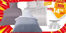 Trafic Housse de couette flanelle offre