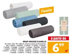 Trafic Drap-housse flanelle offre
