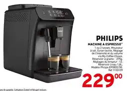 Trafic Philips machine a espresso offre