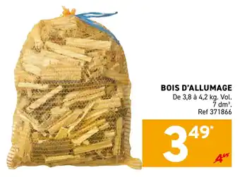 Trafic Bois d'allumage offre