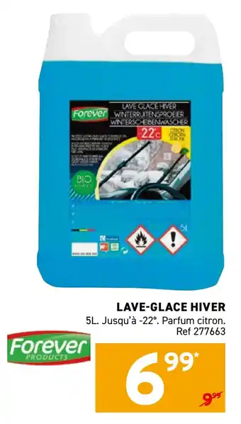 Trafic Lave glace hiver offre