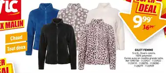 Trafic Gilet femme offre