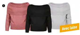 Trafic Pull femme offre