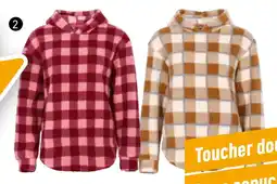 Trafic 2 sweat sherpa femme offre