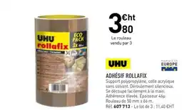 Hyperburo Adhésif rollafix offre