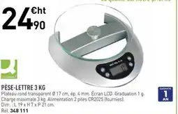 Hyperburo Pèse-lettre offre