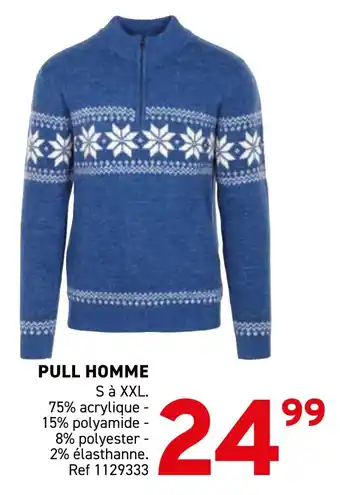 Trafic Pull homme offre