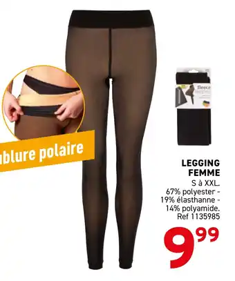 Trafic Legging femme offre