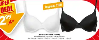 Trafic Soutien-gorge femme offre