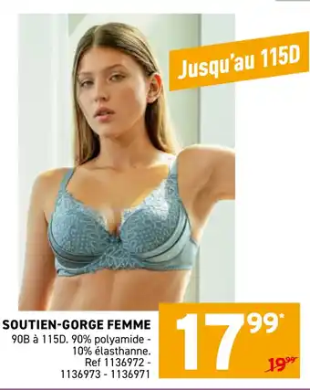 Trafic Soutien-gorge femme offre