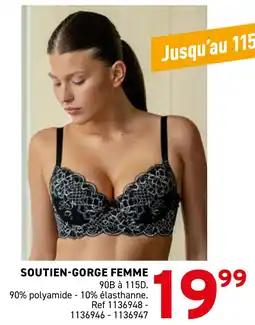 Trafic Soutien-gorge femme offre