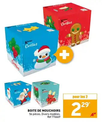 Trafic Boite de mouchoirs offre