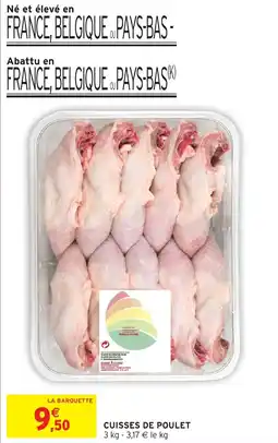 Intermarché Cuisses de poulet offre
