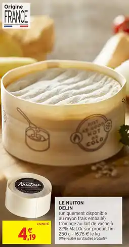 Intermarché Le nuiton delin offre