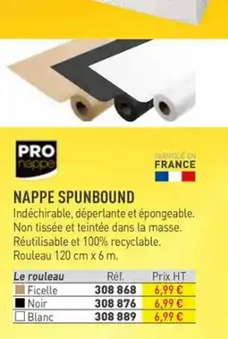 Hyperburo Nappe spunbound offre