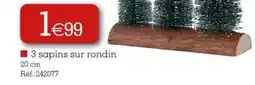 Kandy Sapins sur rondin offre