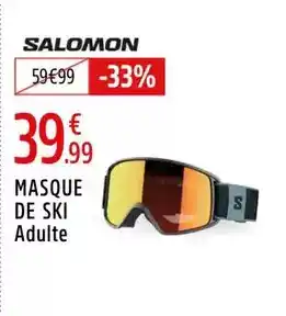 Intersport Salomon - masque de ski offre
