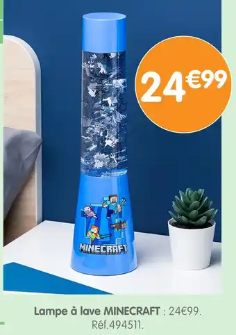 b&m MINECRAFT Lampe à lave offre