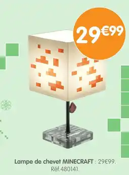 b&m MINECRAFT Lampe de chevet offre