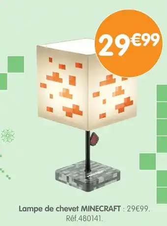 b&m MINECRAFT Lampe de chevet offre