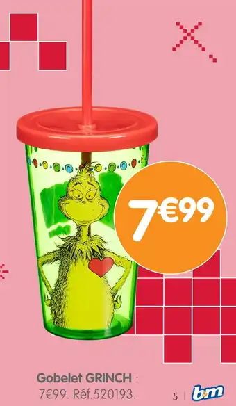 Gobelet GRINCH
