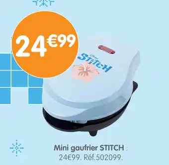 Disney Mini gaufrier STITCH