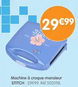 b&m Machine à croque-monsieur STITCH offre