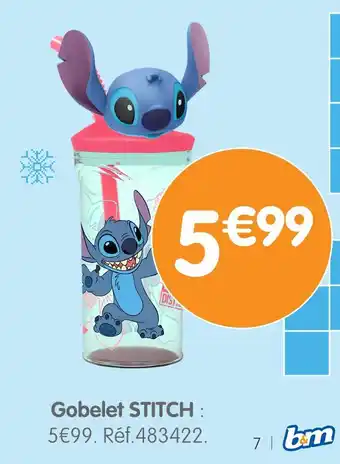 Disney Gobelet STITCH