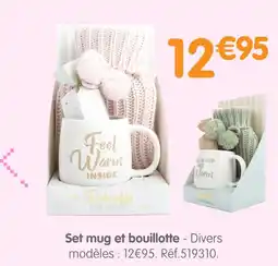 b&m Set mug et bouillotte offre