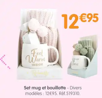 b&m Set mug et bouillotte offre