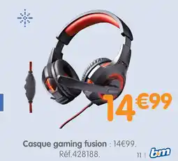 b&m Goodmans Casque gaming fusion offre