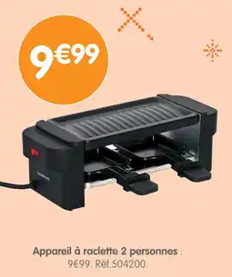 b&m Goodmans Appareil à raclette 2 personnes offre