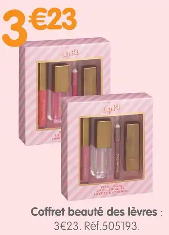 b&m Coffret beauté des lèvres offre