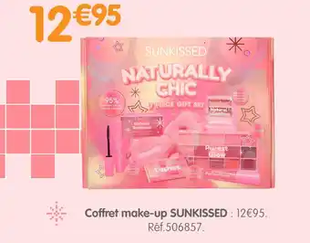 b&m SUNKISSED Coffret make-up offre