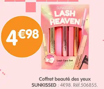 b&m SUNKISSED Coffret beauté des yeux offre
