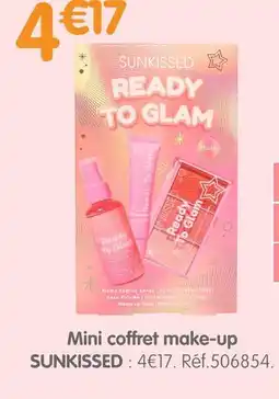 b&m SUNKISSED Mini coffret make-up offre