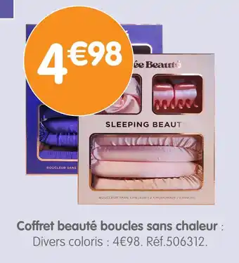 b&m Coffret beauté boucles sans chaleur offre