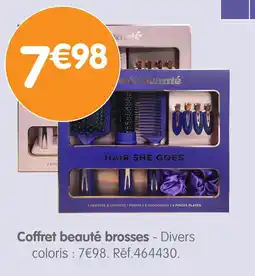 b&m Coffret beauté brosses offre
