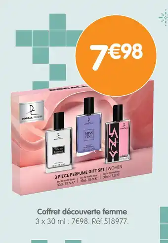 b&m Dorall Collection Coffret découverte femme offre