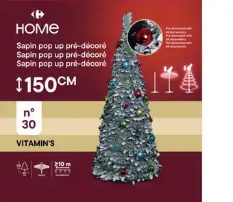 CARREFOUR Sapin Popup n°31