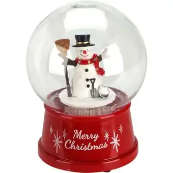 Carrefour Market Boule à neige LED animée offre