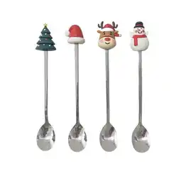 Carrefour Market CARREFOUR HOME Lot de 4 cuillères fantaisie offre