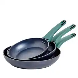 Carrefour Market CARREFOUR HOME Lot de 3 poêles offre