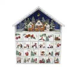 Carrefour Market CARREFOUR Le calendrier de l'avent en bois offre