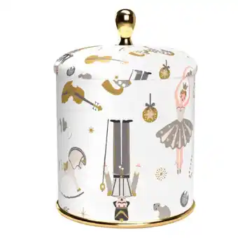 Carrefour Market Bougie décor soldat et ballerine offre