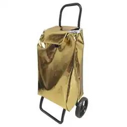 Carrefour Market CARREFOUR HOME Poussette de marché dorée offre