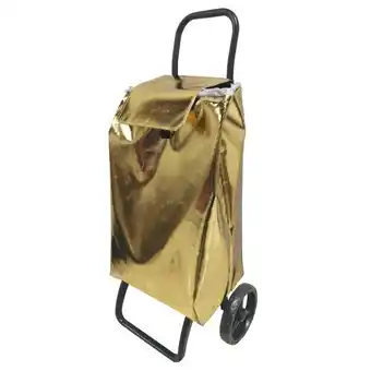 Carrefour Market CARREFOUR HOME Poussette de marché dorée offre