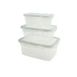 Carrefour Market CARREFOUR HOME Set de 3 boites de conservation offre